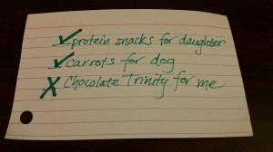 Chocolate Trinity promised to be my grief comfort food (TealAshes.com).